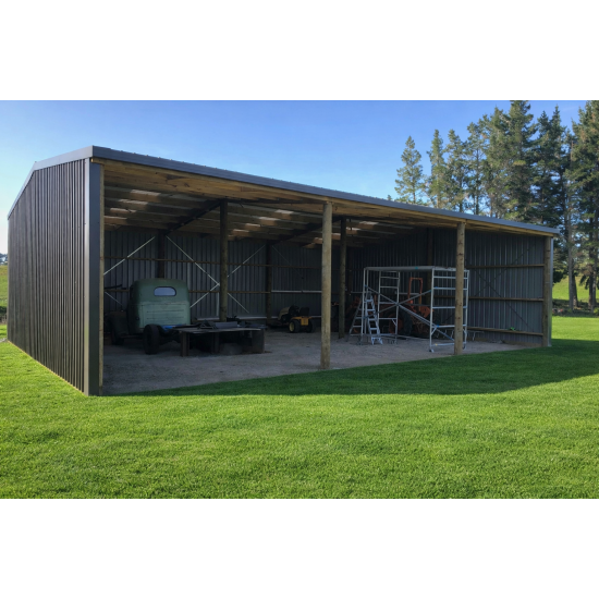 3 Bay Gable Shed