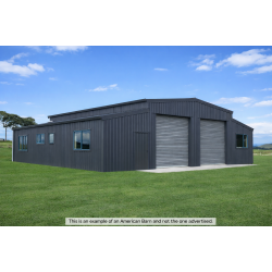 3 Bay American Barn