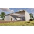 Large 2 Bay Hybrid Shed – 7m Enclosed Bay and 12m Open Bay