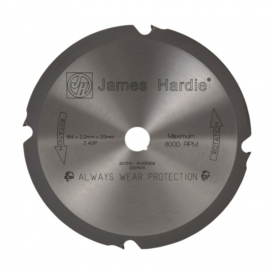 HardieBlade (Diamond Tip) Circular Saw Blade 184mm
