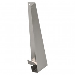 Linea® Weatherboard 150mm Stainless Steel External Corner Soaker 90 Deg