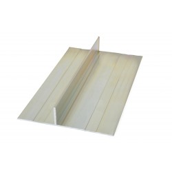 Linea® Oblique Weatherboard Aluminium Trimline Joint Flashing 3000mm