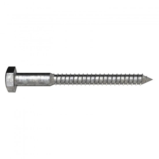 M12x50mm Galvanised Coach Screw