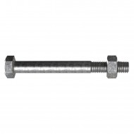 M12x120mm Galvanised Engineer Bolt/Nut