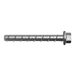 M10x140mm Galvanised Flanged Hex Head Screw Bolt - Each