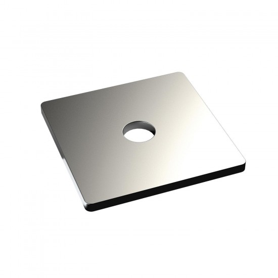 M12x50x50x3mm T316 Stainless Steel Square Washer