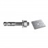 M12x135mm Galvanised Through Bolts - Bottom Plate Pack - Bucket 50