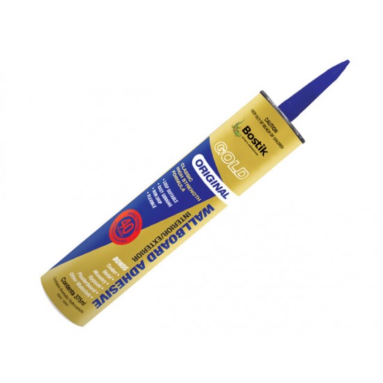 Bostik Gold Original Wallboard Adhesive Cartridge 375ml - each