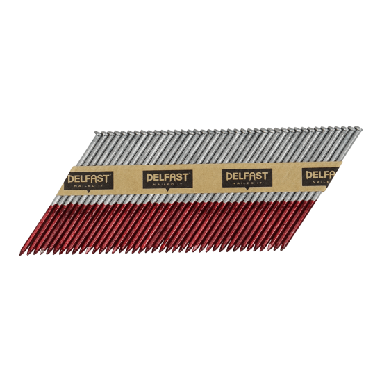 Delfast 90 x 3.15mm Galvanised D-Head Nails + Fuel Pack - Box 1000