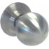 Miles Nelson Cirque Brushed Stainless Door Knob - Dummy Handle
