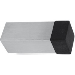 Miles Nelson Wall Mount Square Door Stop 70mm -  Stainless Steel