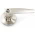 Miles Nelson Turin Entrance Latch - Satin Nickel