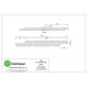 Hermpac HP52 200x25mm Western Red Cedar Shiplap Weatherboard Ex AF BSF Random - Per Meter