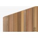 Hermpac HP55 150x22mm Western Red Cedar Shiplap Weatherboard Ex AF BSF Random - Per Meter