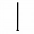 Guardian Flanged Post Black 50x50x1.0m - Each