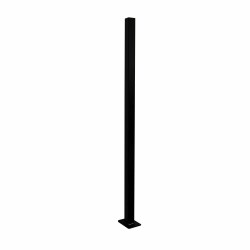 Guardian Flanged Post Black 50x50x1.3m - Each
