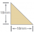 Mould No37 18x18mm Angle Fillet FJ UT - Per Meter
