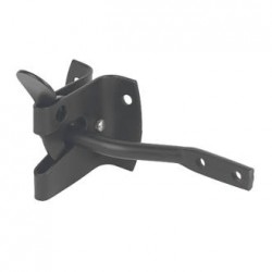 Gate Latch Snap Improved Zinc Plated Black - Each