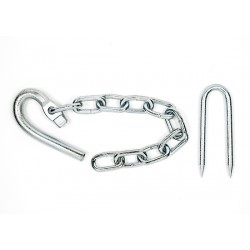 Gate Latch and Staple Medium Loose Ring - each
