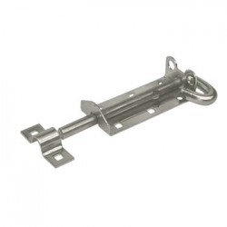 Padbolt Double Eye Long Shoot Stainless Steel - 150mm