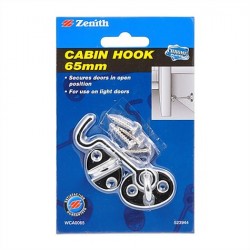 Zenith Cabin Hook 65mm (Chrome)