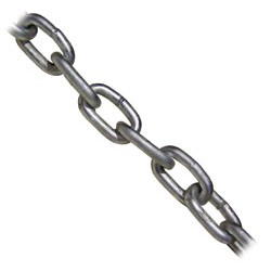 Chain 8mm Galv Med link 37.5m / Pale