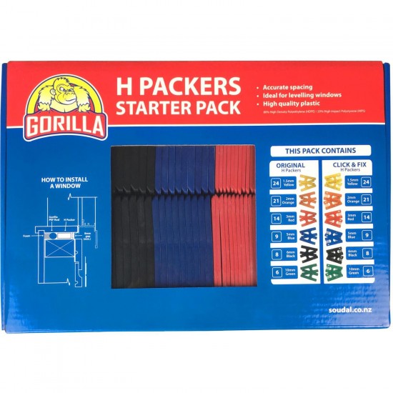 Holdfast Fox H Packer Starterpack - Assorted Colours