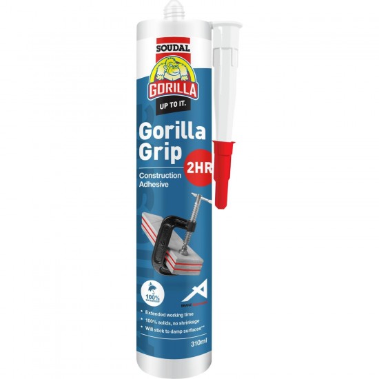 Holdfast Gorilla Grip 2Hr Cure Construction Adhesive - 310ml