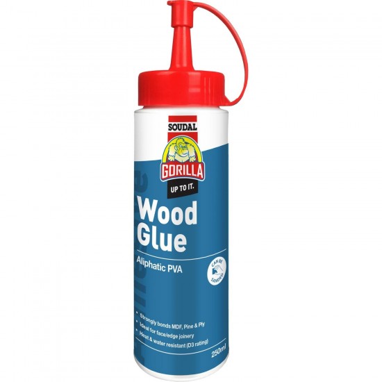 Holdfast Gorilla Aliphatic PVA Wood Glue - 250ml