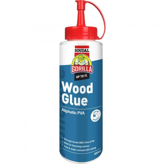 Holdfast Gorilla Aliphatic PVA Wood Glue - 500ml
