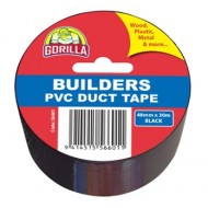 Holdfast Gator Builders PVC Duct Tape Black 48mmx30m