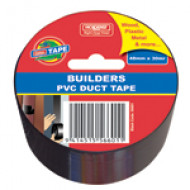 Holdfast Gator Builders PVC Duct Tape Black 48mmx30m