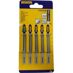 Irwin T-Shank Jigsaw Blades - Metal Cutting 24TPI (5 Pack)