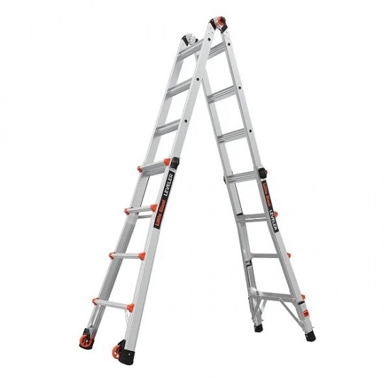 Little Giant Leveler 4 -14 Step (M17) Aluminium All-in-One Multi-Ladder - 150kg