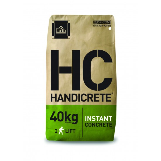 Dricon Handicrete 40kg Bag (makes 0.019m3)  - Each
