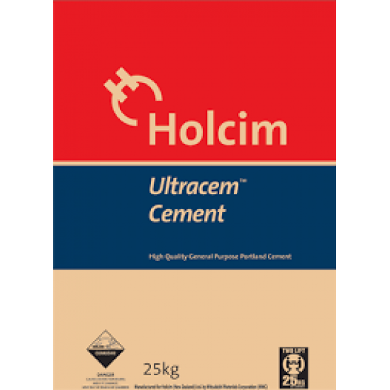 Holcim Ultracem Cement 25kg - Each