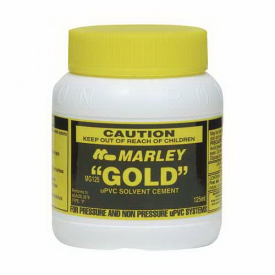 Marley Gold uPVC Solvent Cement 125ml