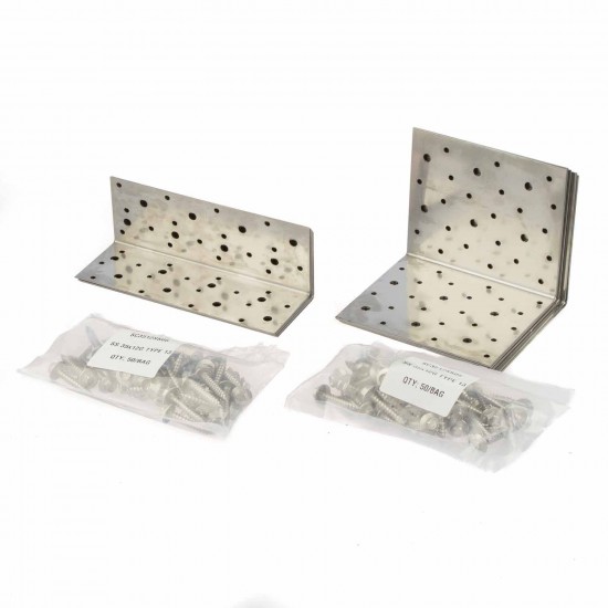 Lumberlok 12KNRFH Retro Fixing High Corrosion Stainless Steel - Per Pile