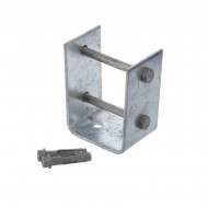Bowmac B28 Post And Bearer Bracket - Galvanised 