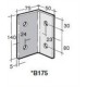 Bowmac B175 Angle Bracket - Galvanised