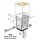 Bowmac B28 Post And Bearer Bracket - Galvanised 
