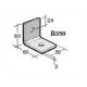 Bowmac B350 Angle Bracket - Galvanised 