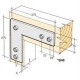 Bowmac B48 L Strap - Galvanised