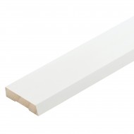 Mould No20PP 60x10mm Single Bevelled Architrave RAD FJ Gesso - 5.4m