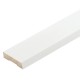 Mould No20PP 60x10mm Single Bevelled Architrave RAD FJ Gesso - 5.4m