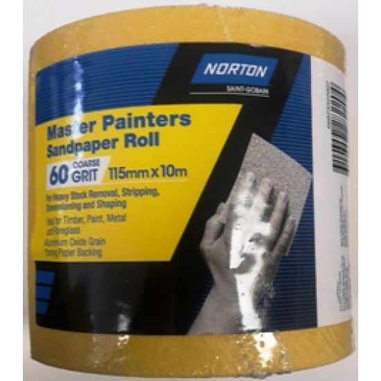 Sandpaper Painters Roll P60 115x10m