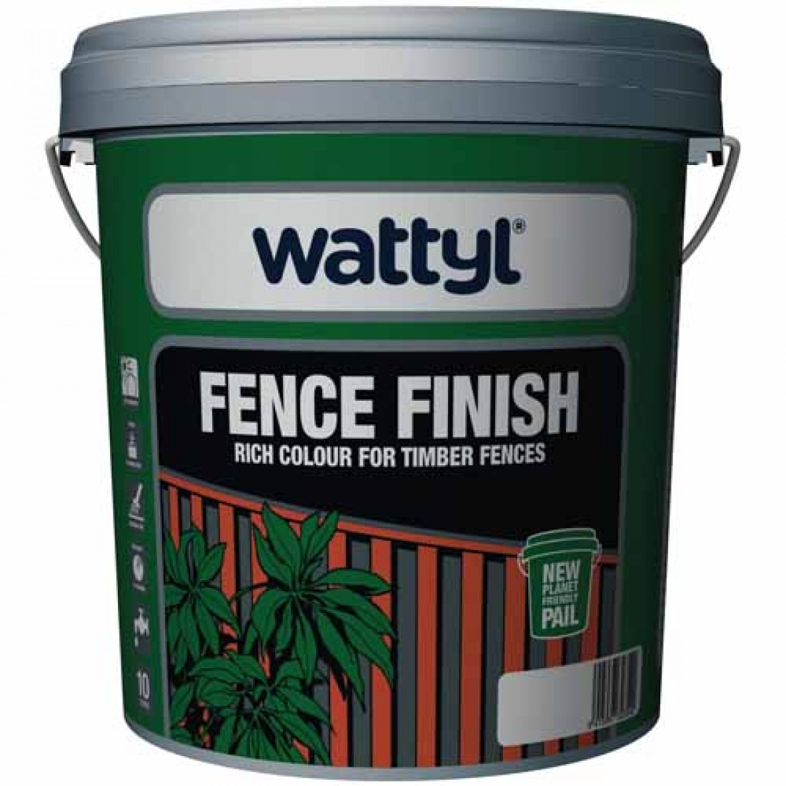 Wattyl ebony fence paint nz