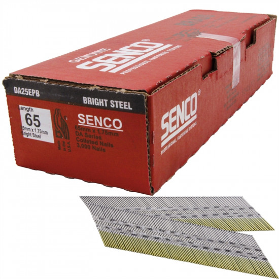 Senco DA Brads 1.75x65mm Galv 3000 - each 