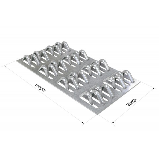 Pryda Knuckle Nailplate 76 x 127mm