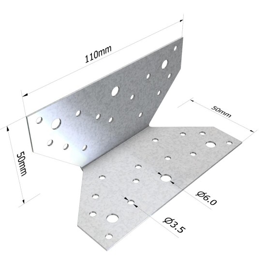 Pryda Pole to Girt Bracket